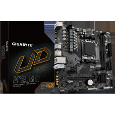 Gigabyte | A620M H 1.0 M/B | Processor family AMD | Processor socket AM5 | DDR5 DIMM | Memory slots 2 | Supported hard disk drive interfaces 	SATA, M.2 | Number of SATA connectors 4 | Chipset AMD A620 | Micro ATX