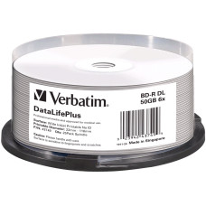 Verbatim BluRay BD-R DL 50GB 25pc