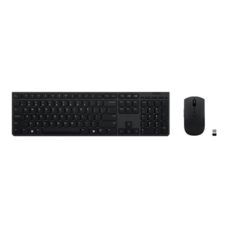 Lenovo | Professional Wireless Rechargeable Keyboard and Mouse Combo | Keyboard and Mouse Set | Wireless | Mouse included | Estonia | Bluetooth | Grey