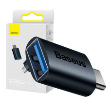 Baseus Ingenuity USB-C to USB-Aadapter OTG blue - adapters