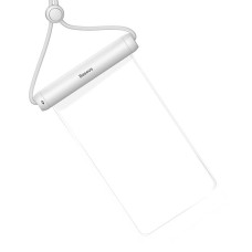 Baseus Cylinder Slide-cover waterproofsmartphone bag white - ūdensizturīgs vāciņš